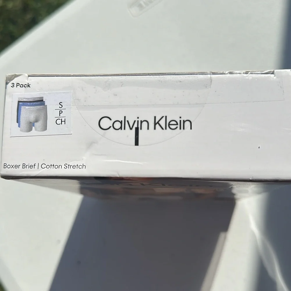 Calvin Klein 3-Pk Stretch Varsity Boxer Brief SM NWT - Picture 7 of 12
